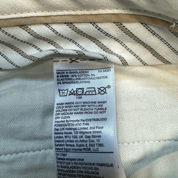 Pants Banana Republic rapid movement chino messures 34x28 - Picture 3 of 7